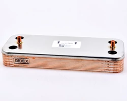 Hőcserélő 10 lemezes, 24kW