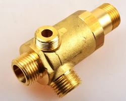 Csatlakozó darab visszacsapó szeleppel