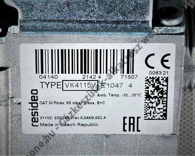 Kép 4/4 - Gázszelep VK4115 VE