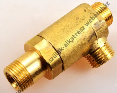 Kép 2/2 - Csatlakozó darab visszacsapó szeleppel