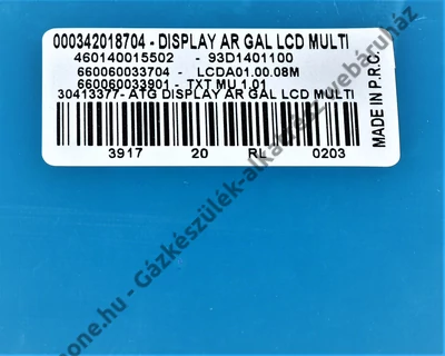 Kép 3/3 - Kijelzőpanel